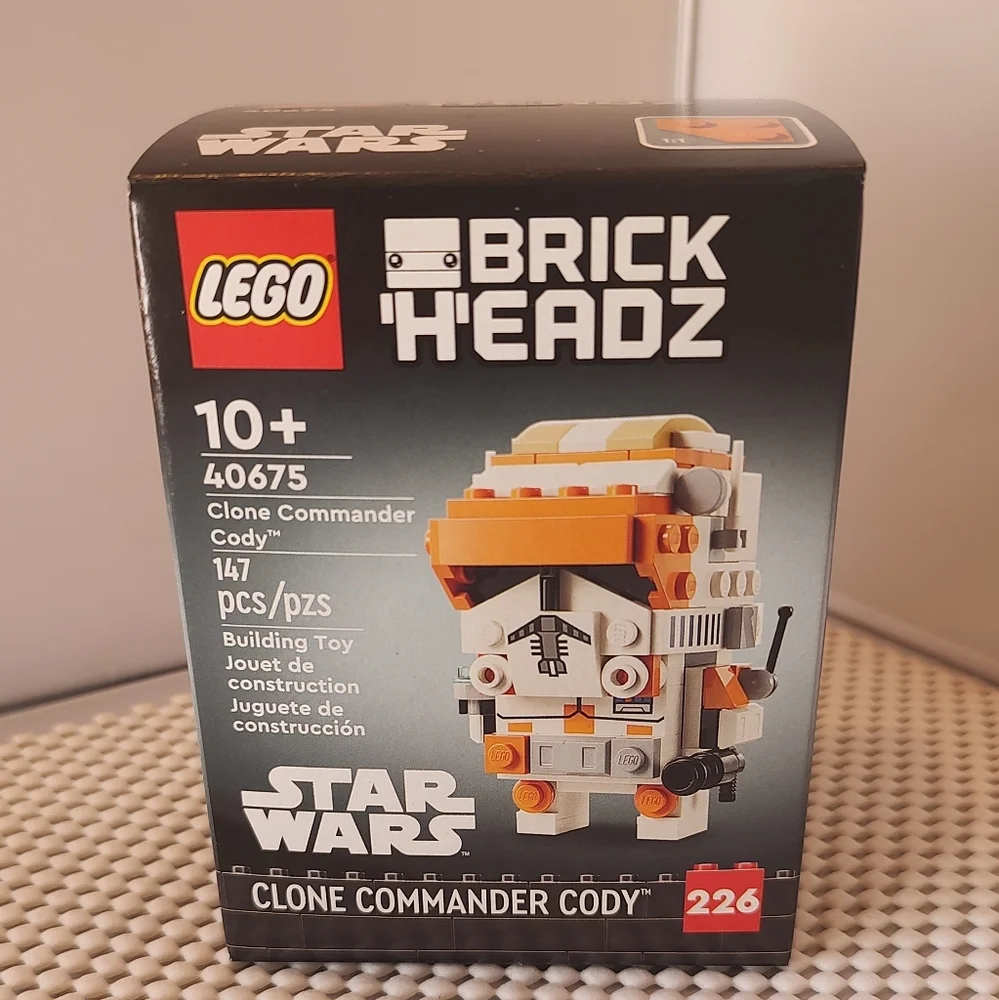 Lego BrickHeadz 40675 Clone Commander Cody #226 Star Wars Disney NWT Building